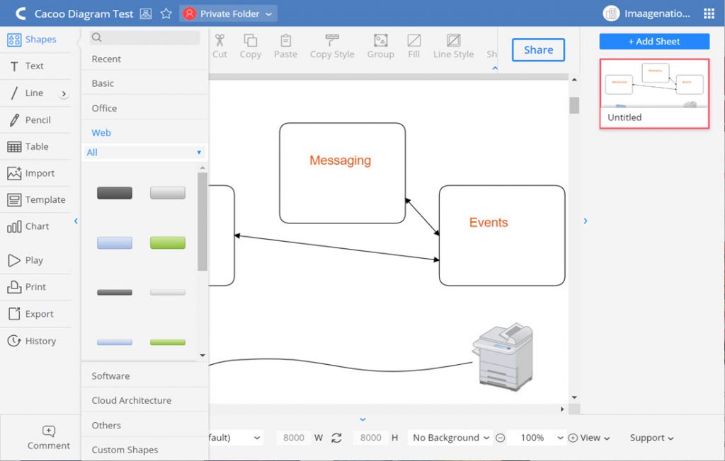 Online Drag And Drop Diagramming Apps Theopensourcery Com